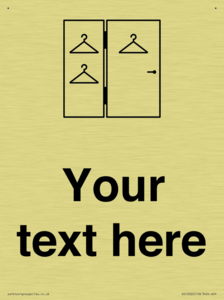 Custom information:  Large Changing room